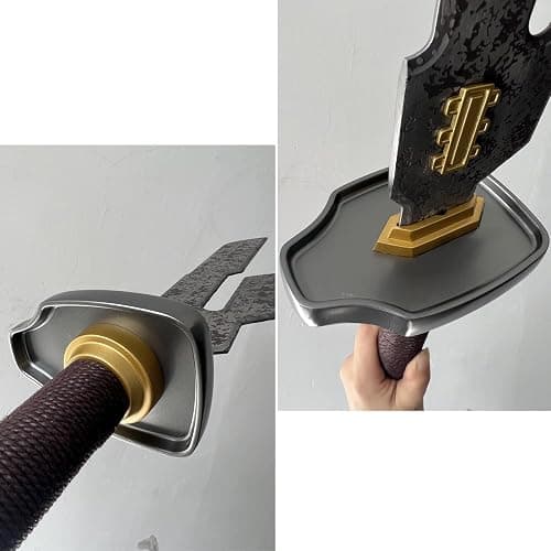 17.7" Fushiguro Toji Cosplay Weapons Metal with Display Stand thumbnail 7