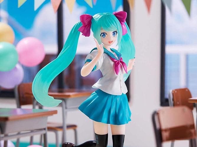 SEGA GOODS Hatsune Miku - 16ème Anniversaire Vers. KEI - Figurine Luminasta 18cm thumbnail 2