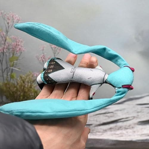 Jilijia Miku Plush Figure Anime Funny Twistable Pillow Soft Stuffed Figures 28CM Cartoon Pillow Collectibles Sofa Decorations Gifts thumbnail 7