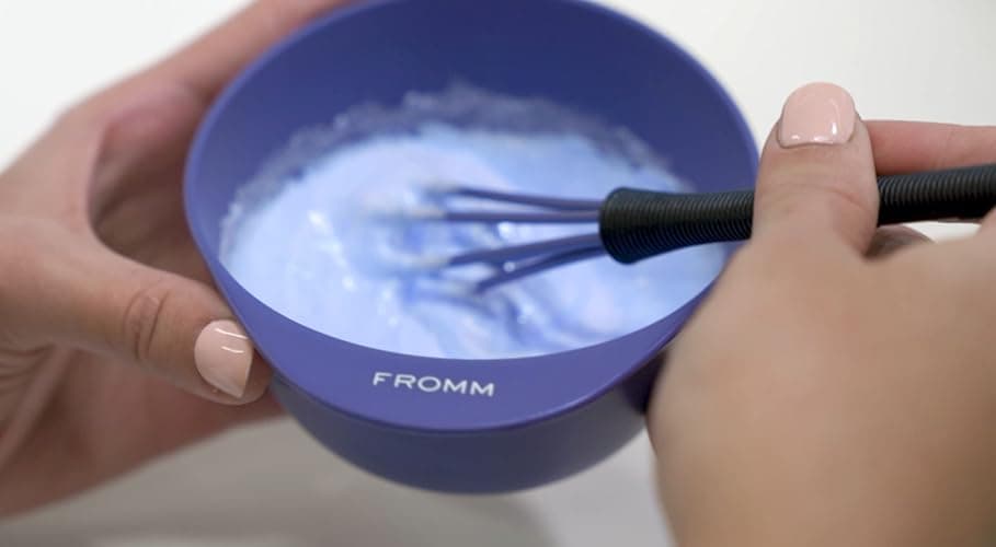 Fromm Color Studio Mixing Bowls for Hair Color, Hair Dye, Bleach and Treatments with Spill Proof Rubberized Base, 10 Ounce, 3 Pack thumbnail 2