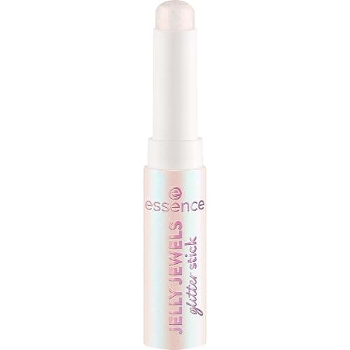 Essence Cosmetics Jelly Jewels Glitter Stick Stick Paillettes, Longue Durée, Sensation de Rosée, Chatoyant, Intense en Couleurs (2.5g) - Image 1