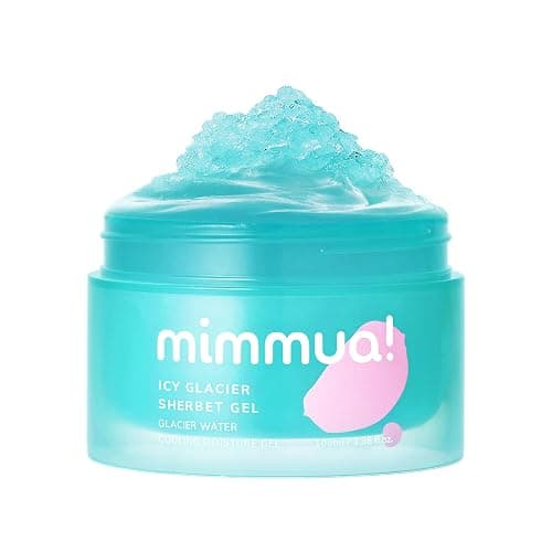 mimmua! Ice Sorbet Soothing & Cooling Face Moisturizer | Non-Comedogenic Gel Cream for Fungal Acne | Pore Minimizer for Face Under | Makeup Primer | Niacinamide & Silica for Sebum Control | 3.38 Fl Oz - Image 1