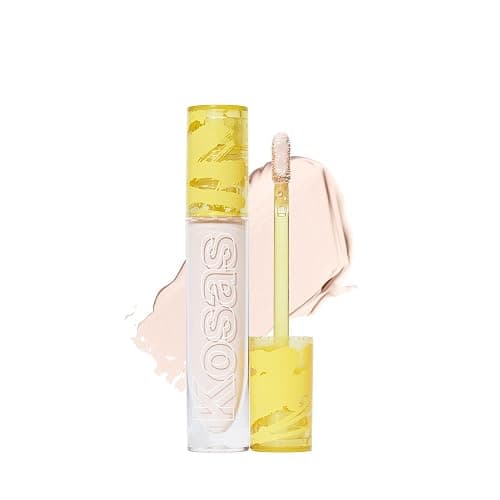 Kosas Revealer Concealer - Medium Coverage Makeup with Hyaluronic Acid, Conceals Dark Circles Under Eyes, Dark Spots and Blemishes + Brightens, Hydrates, Long-Lasting & Vegan, (Tone 0.7 C) - Image 1
