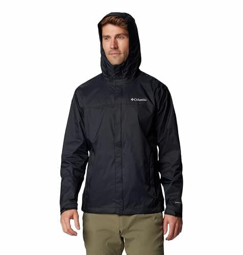 Columbia Men's Watertight II Rain Jacket - Large - Black thumbnail 4