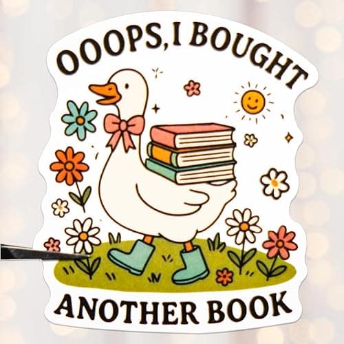 300 PCS Book Stickers for Kindle, Bookish Sticker Pack Reading Waterproof Vinyl Decals for Laptop, Ebook Readers, Water Bottle, Phone, Journal, Scrapbook, No Repeats (Glossy) thumbnail 8