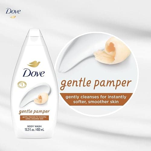 Dove Body Wash, Gentle Pamper 3-Pack – Soothing Moisturizing Cleanser for Soft Skin, 15.22 Oz Ea thumbnail 6