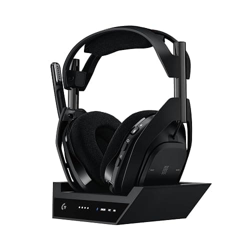 Logitech G Astro A50 X Multi-Platform Wireless Gaming Headset + Base Station for PS5/Xbox/PC: PLAYSYNC Video & Audio Switcher, HDMI 2.1 4K 120Hz VRR, <24bit/48kHz, 24hr Battery, 2.4GHz & BT - Black - Image 1