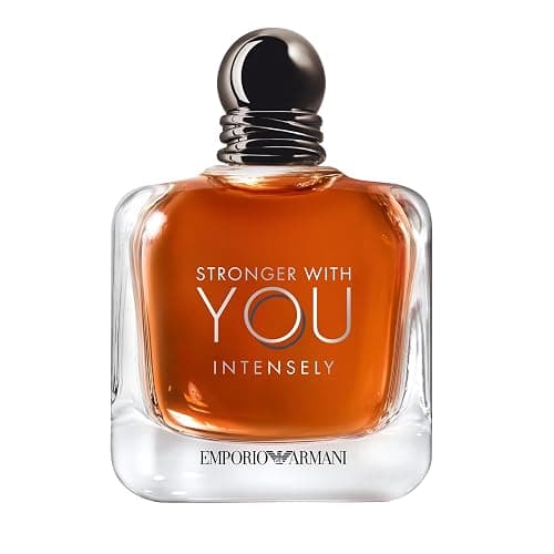 Armani Beauty - Stronger With You Intensely - Cologne for Men - Fougère Ambery Woody Men’s Fragrance - Pink Pepper, Lavender, Vanilla Notes - 5.0 Fl Oz (Pack of 1) - Image 1