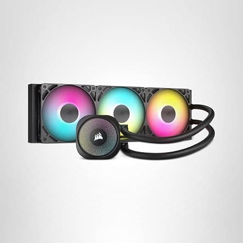 CORSAIR Nautilus 360 RS ARGB Liquid CPU Cooler – 360mm AIO – Low-Noise – Direct Motherboard Connection – Daisy-Chain – Intel LGA 1851/1700, AMD AM5/AM4 – 3X RS120 ARGB Fans Included – Black thumbnail 10