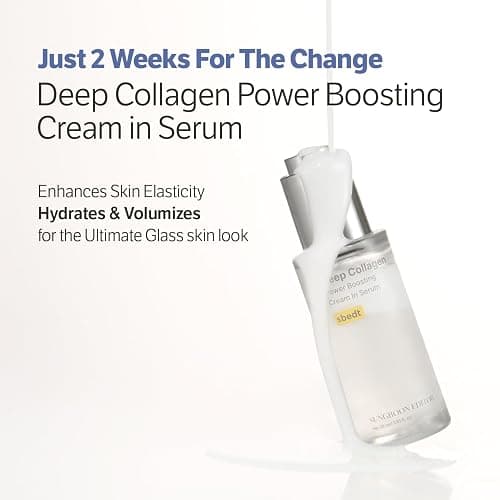 SUNGBOON EDITOR Deep Collagen Boost Set | Face Mask (4ea) & Serum | Glass Skin & Firming Care Kit | 2.16M ppb Collagen + Volufiline | Stocking Stuffers, Gifts for Women | Korean Skincare thumbnail 6