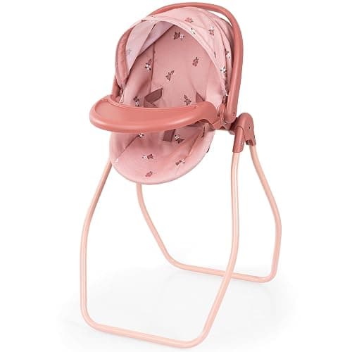 Doll accessories 4-in-1 set Doll high chair, carrier, bed | swing – for a variety of role-play, 3+ years thumbnail 4