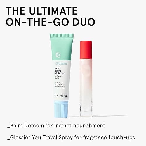 Glossier Balm Dotcom Hydrating Lip Balm - Universal Salve, Up to 12Hr Moisture - Lanolin, Beeswax & Castor Oil for Dry Lips, Cuticles & Skin - Mint, Clear Untinted, 15ml thumbnail 9