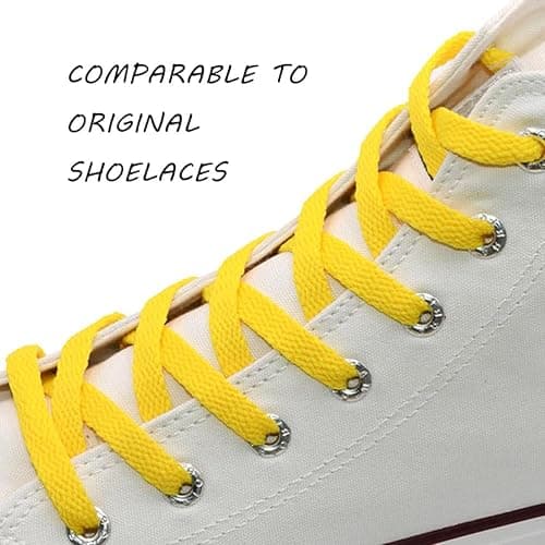 VSUDO Flat Shoe Laces for Sneakers, Shoelaces for Sneakers, Athletic Shoelaces thumbnail 2