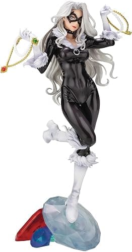 Marvel's Black Cat (Steals Your Heart Version) Bishoujo Statue, Multicolor - Image 1