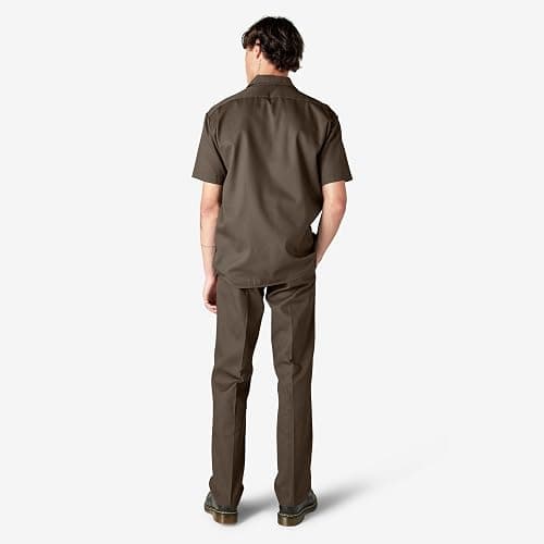 Dickies Men’s Short Sleeve Work Shirt – Durable Twill Button Down Shirts for Men, Lightweight Uniform for Daily Wear thumbnail 6