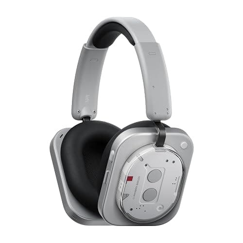 Nothing Headphone (1) Hybrid Active Noise Cancelling Headphones, Wireless Over-Ear Headphones with 6 Mics, 80Hrs Playtime, Hi-Res Audio, KEF-Tuned, Spatial Sound, Comfort Fit & Fast Charging White - Image 1