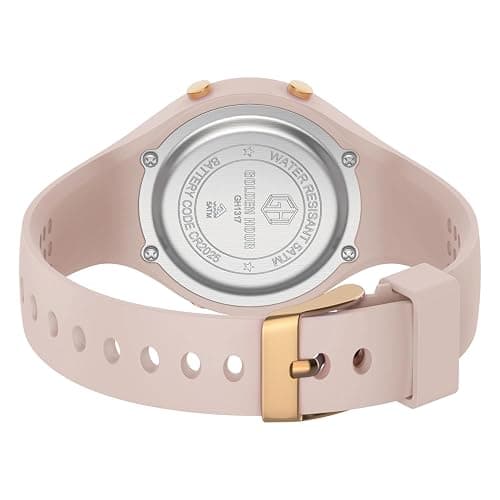 GOLDEN HOUR Waterproof Sport Women's Digital Chronograph Silicone Strap Watch thumbnail 2