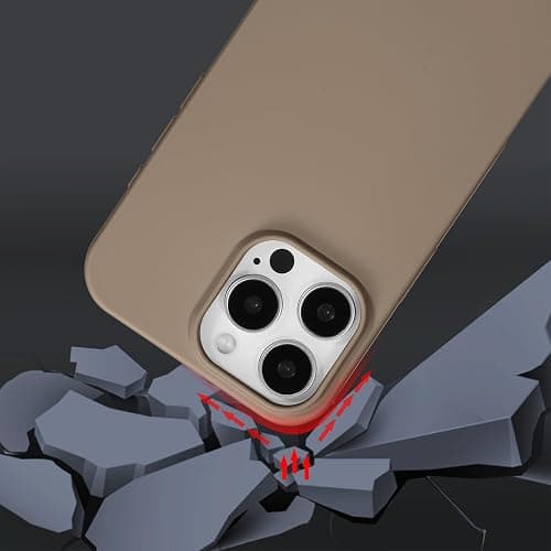 ZTOFERA for iPhone 14 Pro Case with Strap,Crossbody Phone Case with Adjustable Neck Shoulder Lanyard,Soft Silicone Shockproof Protective Phone Cover for iPhone 14 Pro 6.1 inch-Brown thumbnail 5