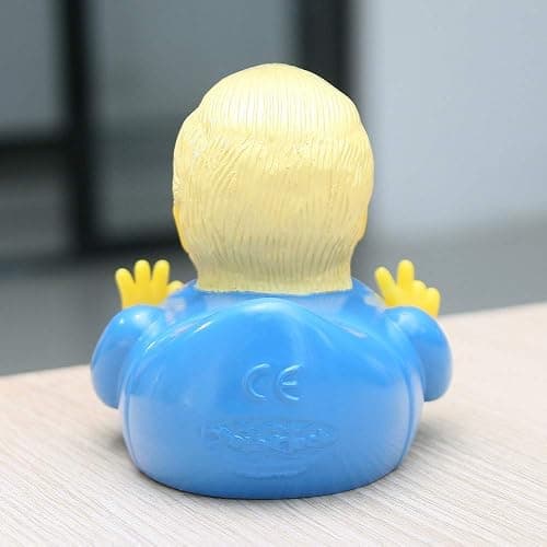 Baby Bath Toys Trump Rubber Squeak Bath Duck Baby Bath Duckies - for Kids Gift Birthdays Baby Showers Bath Time thumbnail 7
