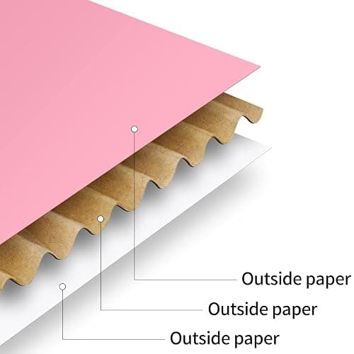 Spakon 50 Packs Shipping Boxes Cardboard Corrugated Mailer Packaging Boxes for Small Business Cute Small Box Cardboard Carton Box Mailers for Packaging Product(Pink,6 x 4 x 1.6 Inches) thumbnail 4