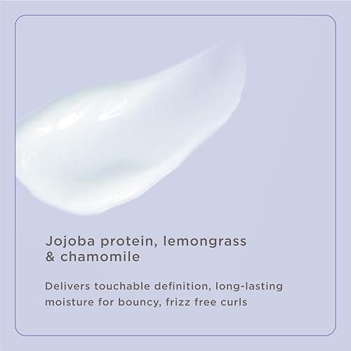 Hairitage Hydrating Jojoba Oil Curl Cream for Curly Hair - Moisturizing Anti Frizz Styling Product for High Definition Curls for Women + Men - Bounce + Shine for Fine + Thick Hair - Color Safe + Vegan thumbnail 3