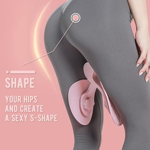 homimanor Thigh Master Thigh Exerciser, Hip & Inner Thigh Exercise Equipment, Pelvic Floor Muscle Trainer with Figure 8 Resistance Band for Arm Leg, Thigh Toner Kegel Exercise Products for Women thumbnail 4