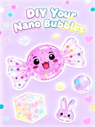 ZiZa Nano Tape Bubble Squishy Maker Kit for Kids,Nano Tape Bubbles, Art Crafts Toys Girl Girls Birthday Gifts, Arts and Crafts for Kids, Toys for 4 5 6 7 8 9 10 Year Old Girl Girls Birthday Gifts thumbnail 3