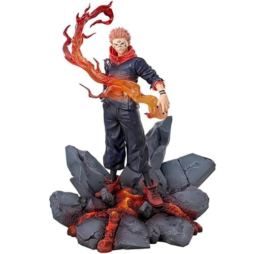 YLEAFUN JJK Ryomen Sukuna Figure Model 23cm Anime Itadori Yuji Action Figure Statue PVC Collectibles Desktop Ornaments for Fans - Image 1