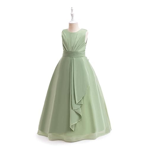 GetWish Junior Bridesmaid Dresses Flower Girl Formal Wedding Guest Pageant Fancy Long Maxi Dress Elegant Party Gown thumbnail 4
