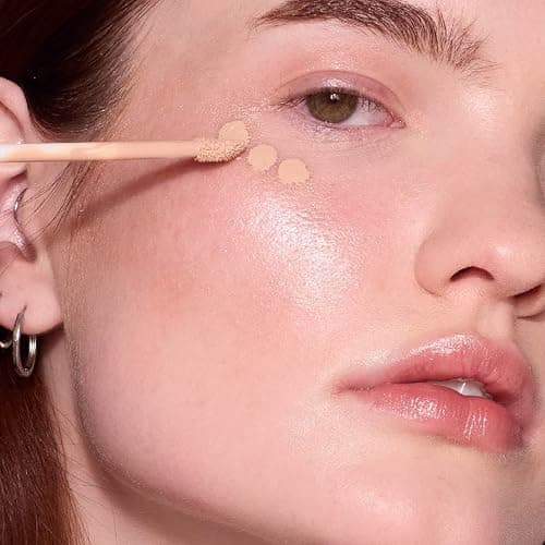 MCoBeauty - Brighten & Perfect Cream Concealer - 1 Light Fair - Hydrating Corrector Medium Coverage Blemish & Under Eye Concealer - With Vitamin E, Hyaluronic Acid & Aloe Vera thumbnail 2
