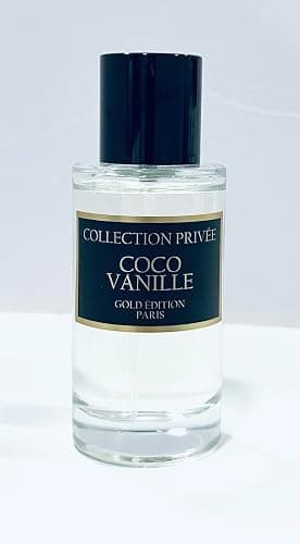 Parfum COCO VANILLE Collection Privée Nouvelle Edition (Gold Edition), Idée Cadeau, un parfum longue durée et unisexe de 50 ml, fabriqué en France (COCO VANILLE) thumbnail 2