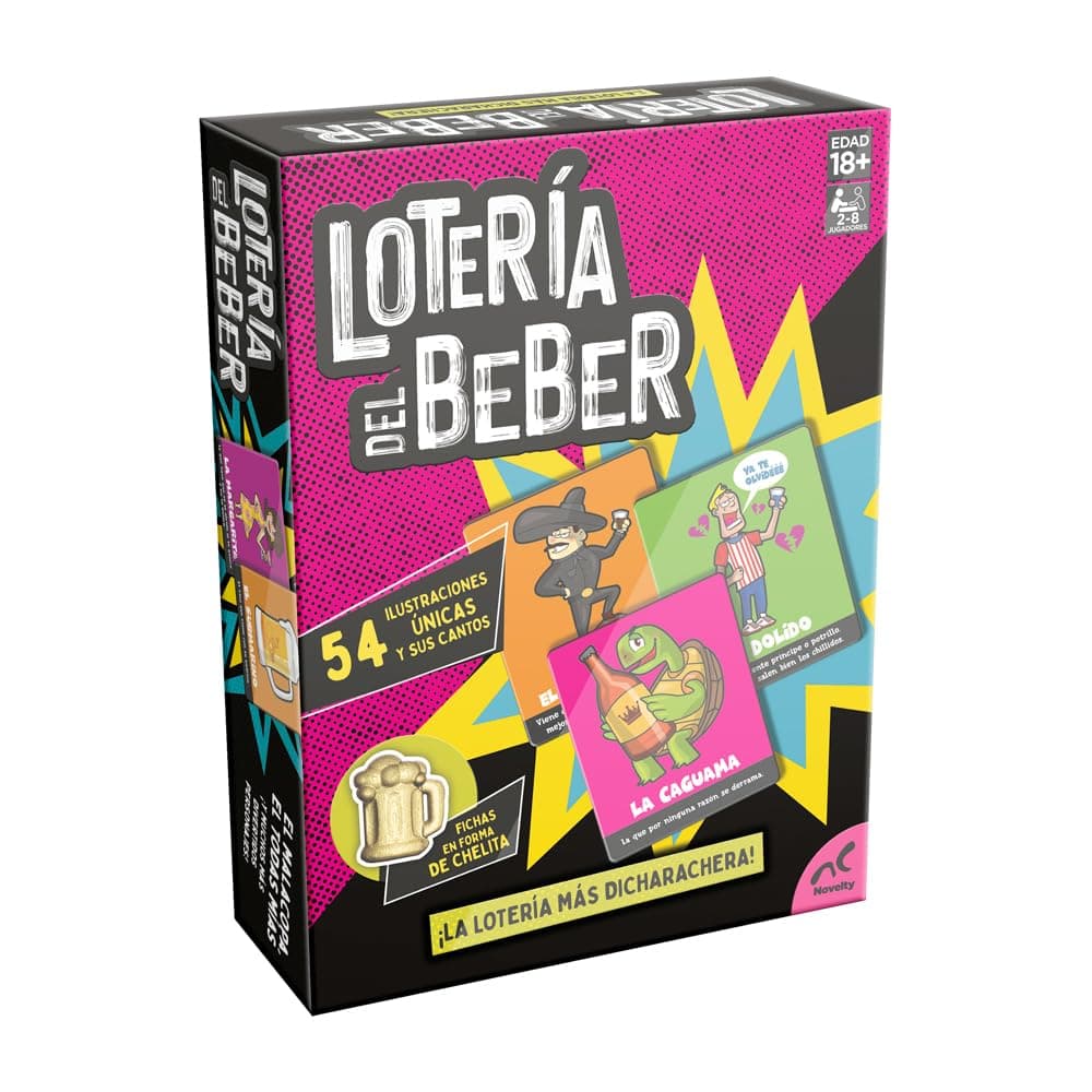 Novelty Corp - Juego De Fiesta Loteria del Beber - Image 1