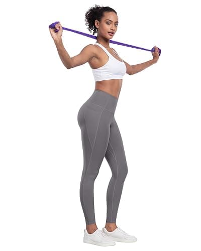 LZYVOO Leggings with Pockets for Women, 6 Packs Soft High Waisted Tummy Control Workout Yoga Pants thumbnail 4