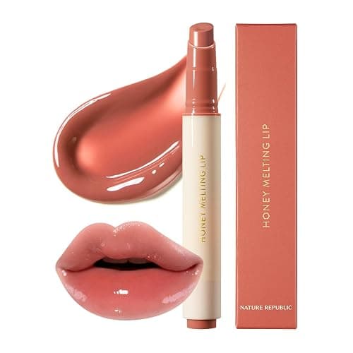 Nature Republic HONEY MELTING LIP (06 COCO) SOFT LIP STICK, Hydrating Gloss, Moisturizing balms, Sheer tint, Shine & Glowy Finish, korean make up, Stocking Stuffers - Image 1