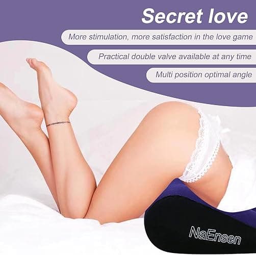 Sex Toys Adult Toys Pillow Position Cushion Triangle Inflatable Furniture Couples Toy Positioning for Deeper Position Support Pillow Men Women for Couples thumbnail 4