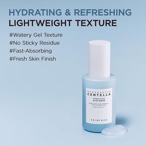 SKIN1004 Hyalu-CICA Blue Serum 3.38 fl.oz(100ml) | 5 Layer Hyaluronic Acid Cica Niacinamide | Hydrating and Refreshing Multi-Care Solutions thumbnail 4