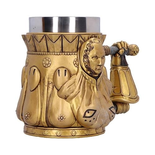 Nemesis Now Dark Souls Smough Tankard 15.5cm, Resin, Gold, Officially Licensed Dark Souls Merch, Dark Souls Trilogy Beer Mug, Stainless Steel Insert, Cast in The Finest Resin, Expertly Hand-Painted thumbnail 7