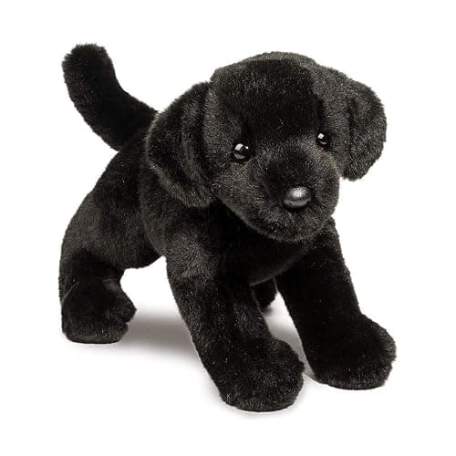 Douglas Brewster Black Lab Dog Plush Stuffed Animal - Image 1