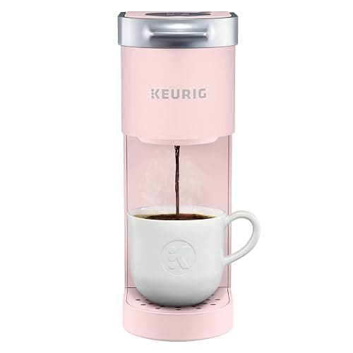 Keurig K-Mini Single Serve K-Cup Pod Coffee Maker, Featuring An Ultra-sleek Design, Dusty Rose - Image 1
