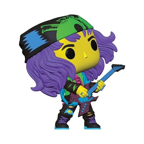 Funko Pop! Stranger Things Eddie with Guitar Blacklight Vinyl Figure #1462 - Entertainment Earth Exclusive thumbnail 4