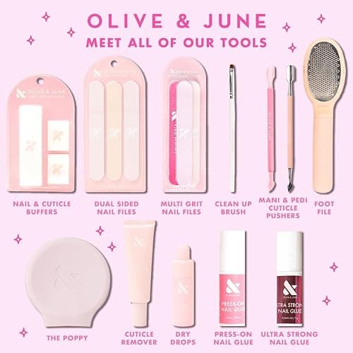 Olive & June Dry Drops | Quick Drying Polish Drops with Jojoba Oil | Touch-Dry in 80 Seconds | Easy One-Handed Application | Vegan & Cruelty-Free | Infused with Jojoba Oil thumbnail 4