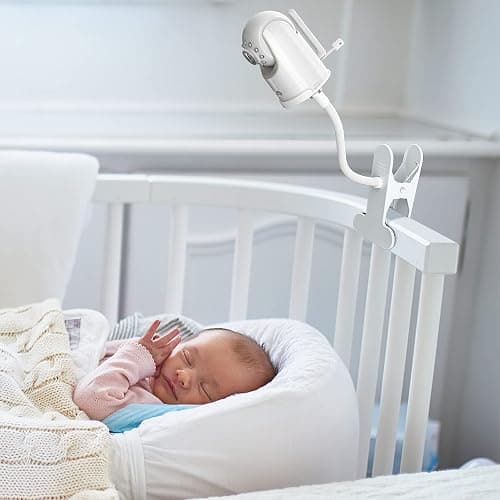 Baby Monitor Mount, Universal Baby Camera Holder Baby Camera Stand for Crib Nursery, Compatible with Infant Optics DXR-8 and DXR-8 PRO thumbnail 3