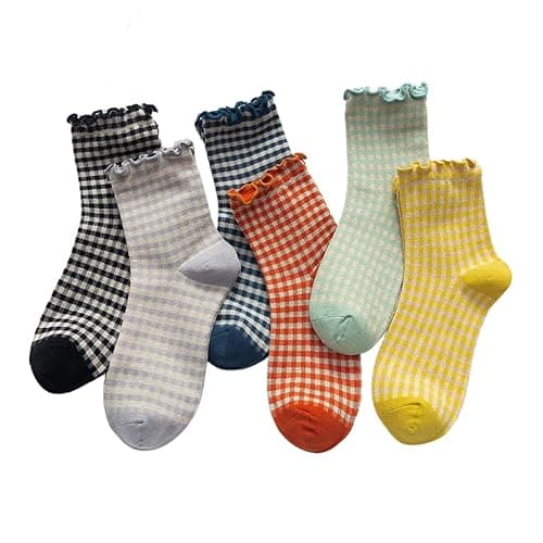 OTAODKA Athletics Socks for Women and Girls Cute Ankle Cotton Sock - Image 1