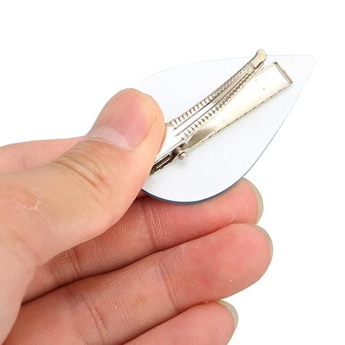 6PCS Cute Clips Funny Shaped Sweat Droplet Side Clips Droplet Pins for Daily Wear Party Accessories thumbnail 8