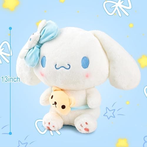 KIEAL 13 in Plush Toys, Anime Plush Kawaii Stuffed Animals Doll, Soft and Adorable Cartoon Pillow for Girls Kids Fans Birthday Present thumbnail 2