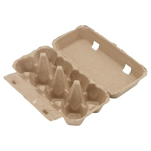 SOUJAP 30 Pack 8 Count Egg Cartons Bulk, Cardboard Pulp Egg Cartons Storage Containers thumbnail 5