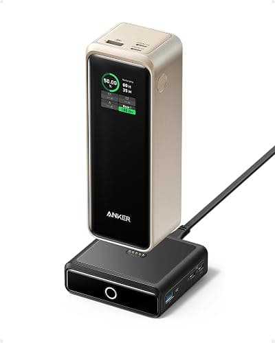 ANKER Prime Power Bank, 27,650mAh 3-Port 250W Portable Charger for Travel, TSA-Approved, Smart App, for MacBook Pro/Air, iPhone 16/15/14 Series, Samsung, Laptops, and More - Image 1