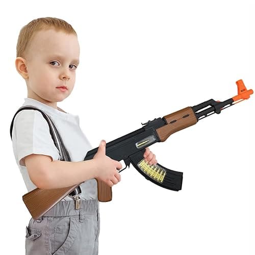 INCHOI Special Forces AK-47 Electric Gun Toy P Most Popular Gifts for Children Children Special Toy Gun with Dazzling Light, Amazing Sound & Unique Action thumbnail 4