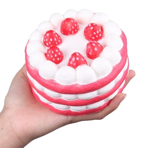 Anboor Squishies Cake Slow Rising Kawaii Squishie Toy for Collection Color Random - Image 1