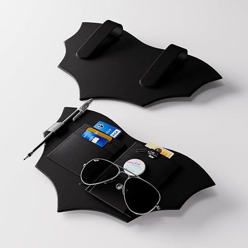 AWinjoy Car Visor Organizer, Multifunctional Auto Interior Accessories Storage Pocket Sun Visor Pouch for Card License Registration Document Pen Key Interior Accessories Pocket Organizer - Image 1